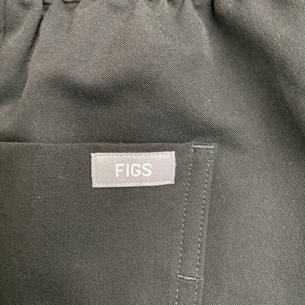 FIGS Zamora Jogger Scrub Pants Women’s XS Black NWOT cargo Pockets - Picture 5 of 11